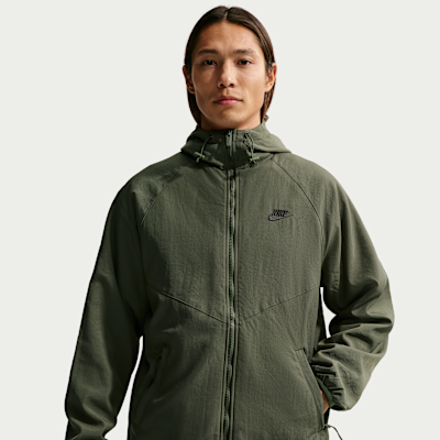 Nike Men's Winterized Woven Hooded Jacket. Nike JP
